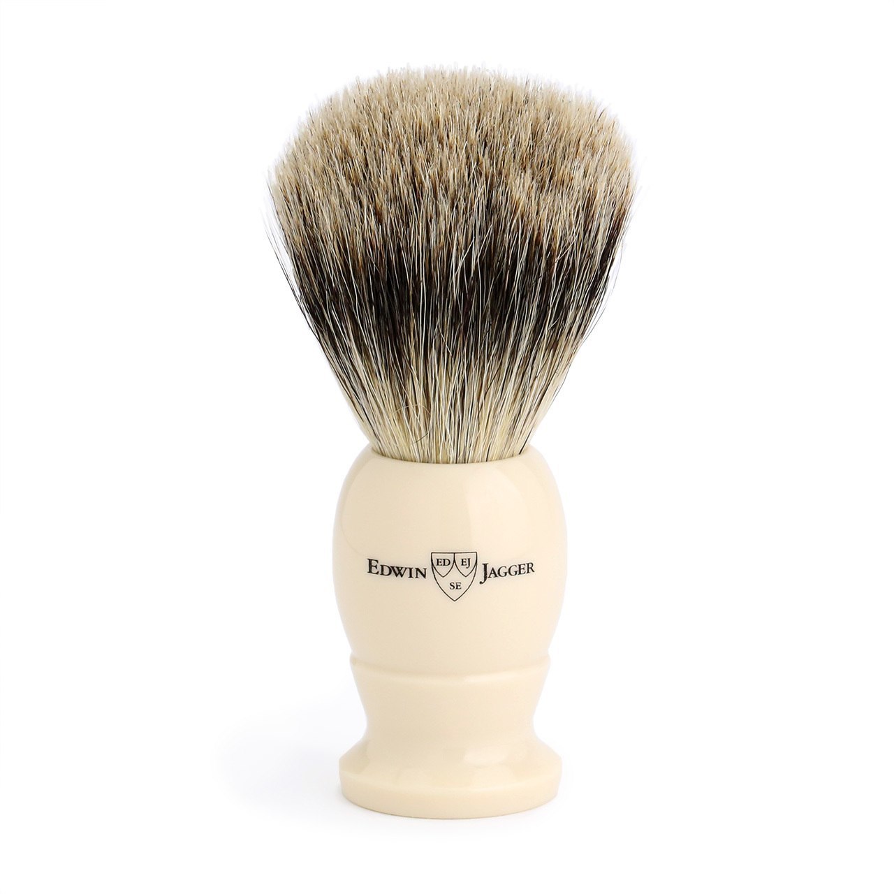 Edwin Jagger Best Badger Large Shaving Brush - Imitation Ivory