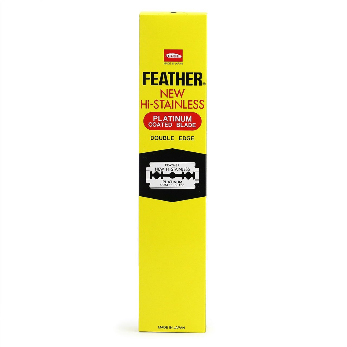Feather New Hi-Stainless Razor Blades 100 Count