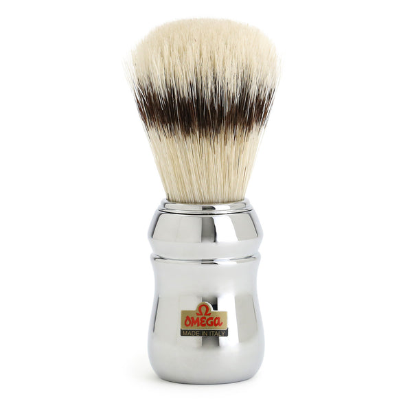 Omega Professional Pure Bristle Shaving Brush | The Stray Whisker