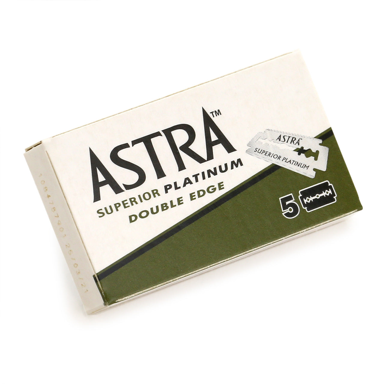 DE Razor Blades Astra Superior Platinum , tuck of 5 blades
