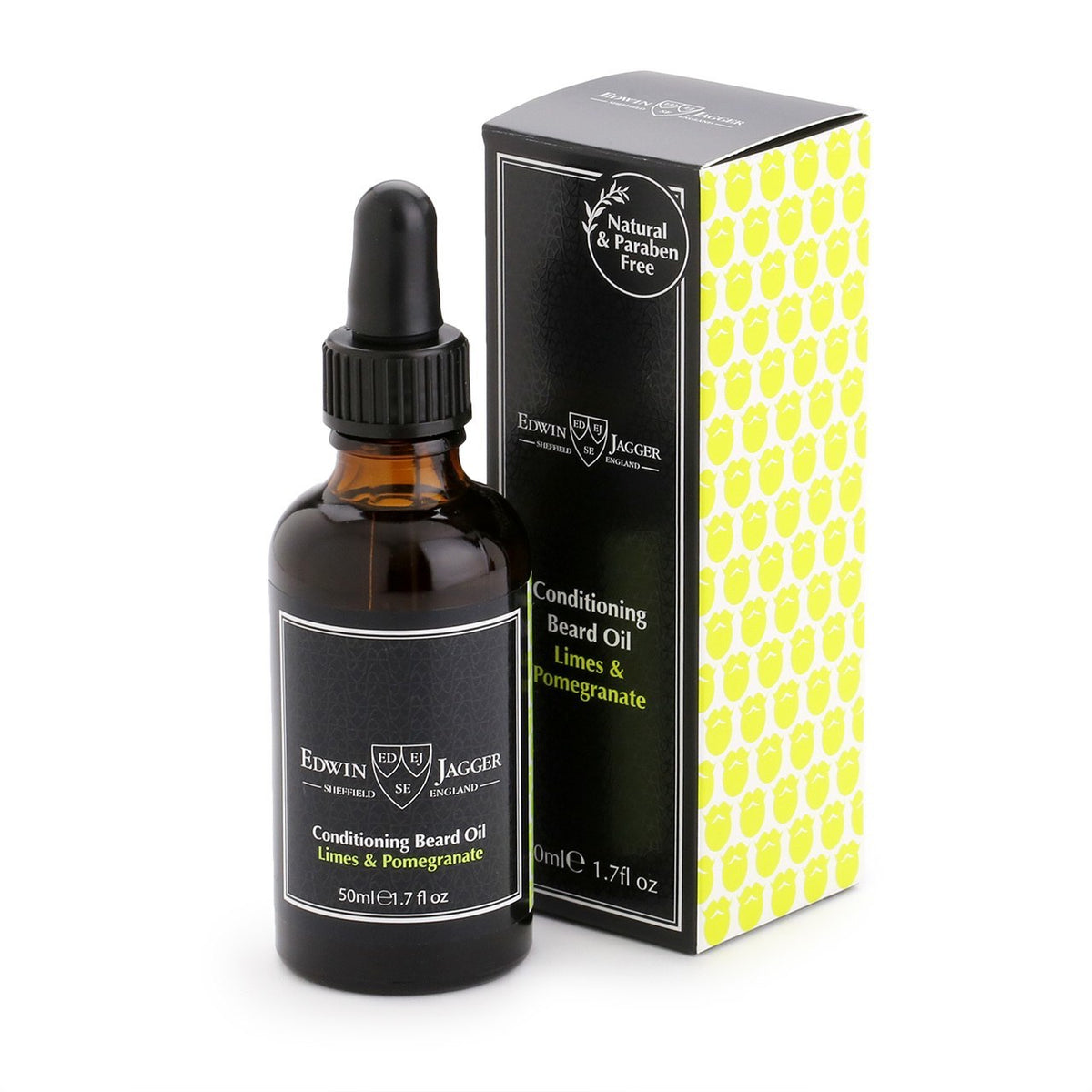 Edwin Jagger Conditioning Beard Oil - Limes &amp; Pomegranate