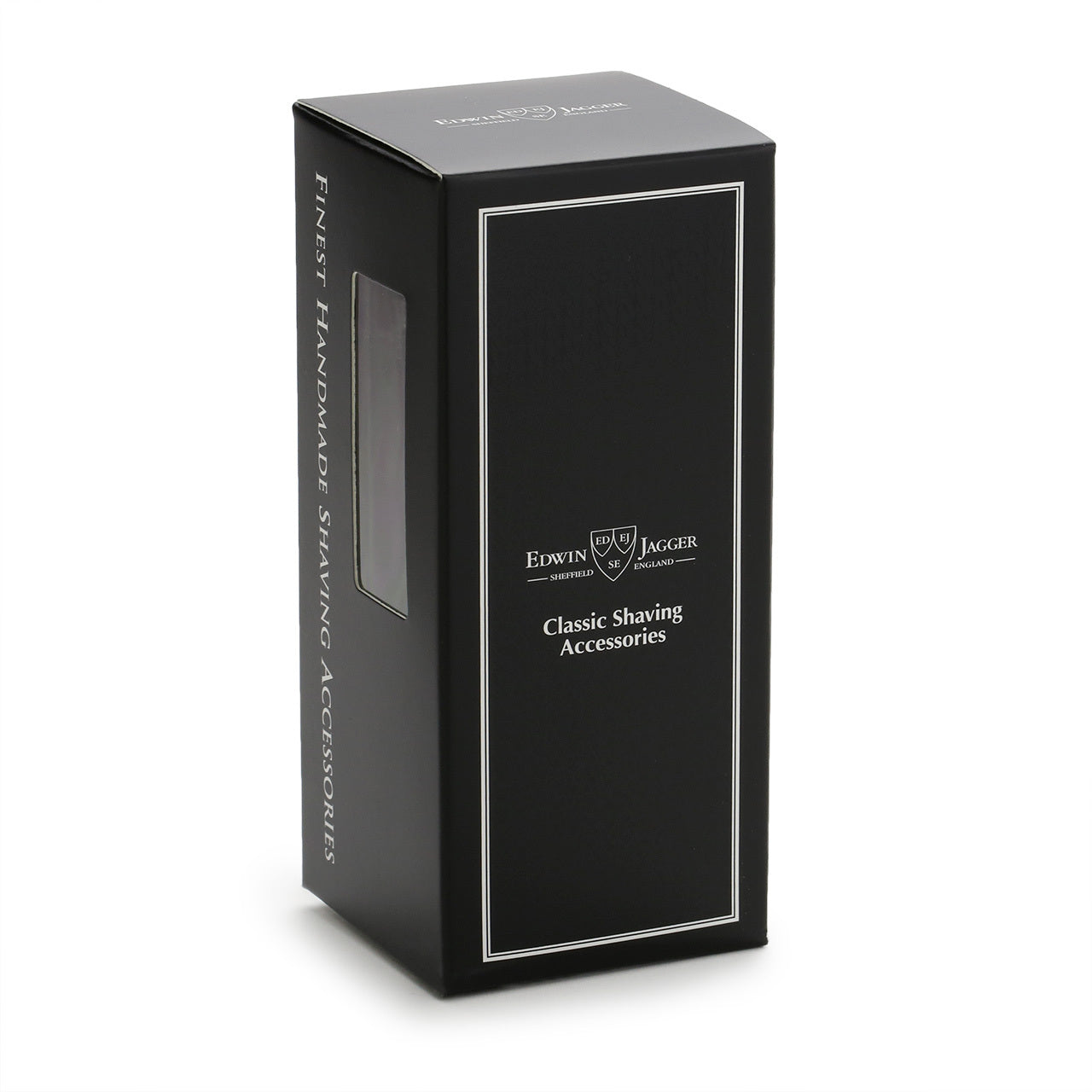 Edwin Jagger DE86 Rubber Coated Ebony Safety Razor | The Stray Whisker