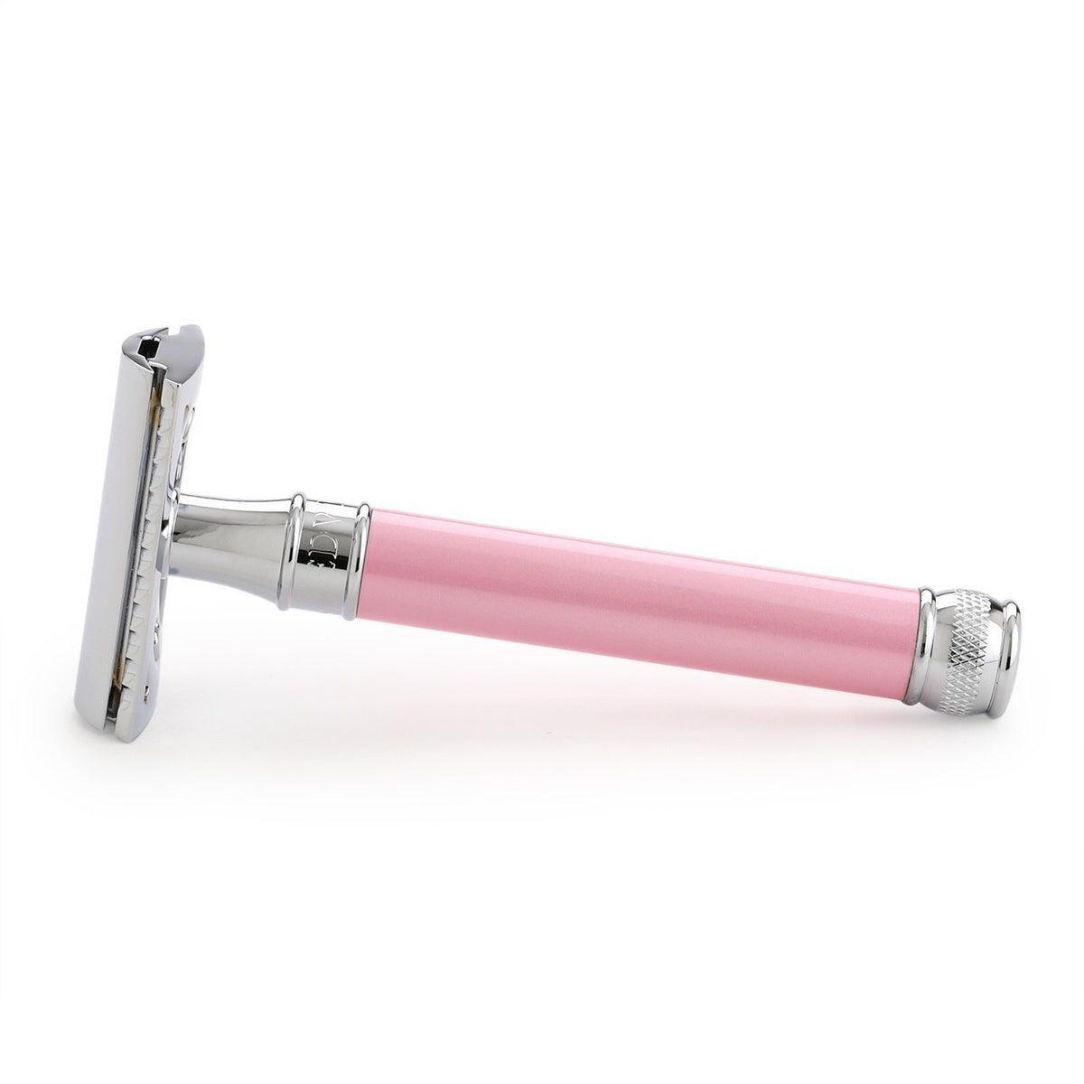 Edwin Jagger Ladies Pearl Effect Safety Razor - Pink