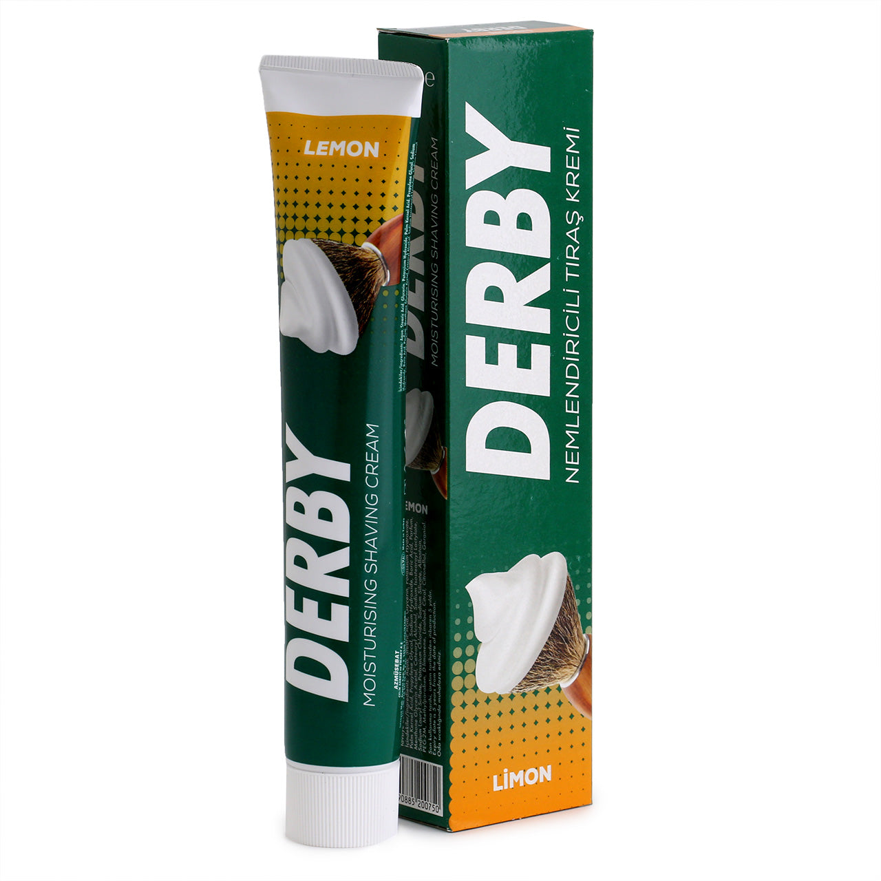 Derby Shaving Cream 100ml, Lemon