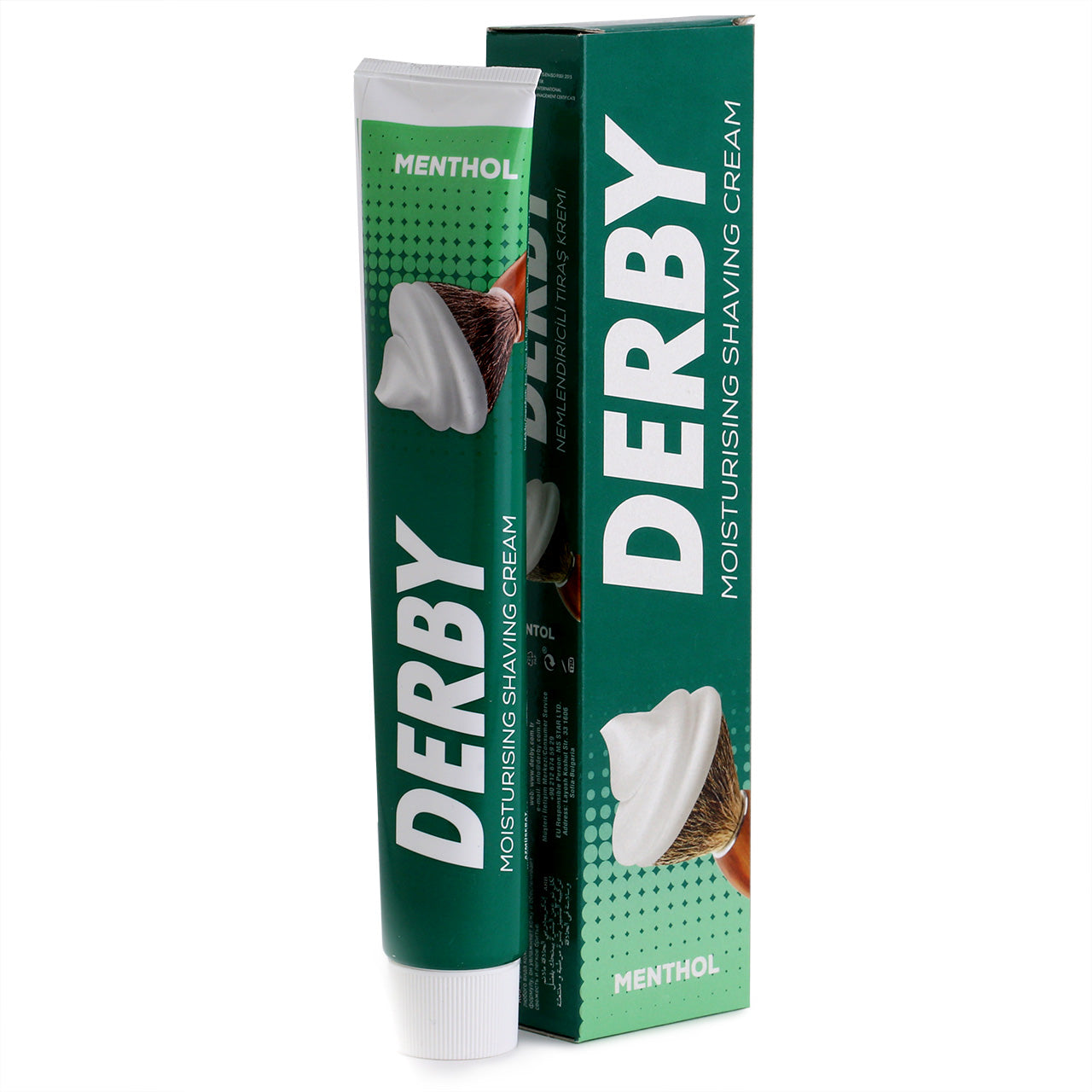 Derby Shaving Cream 100ml, Menthol