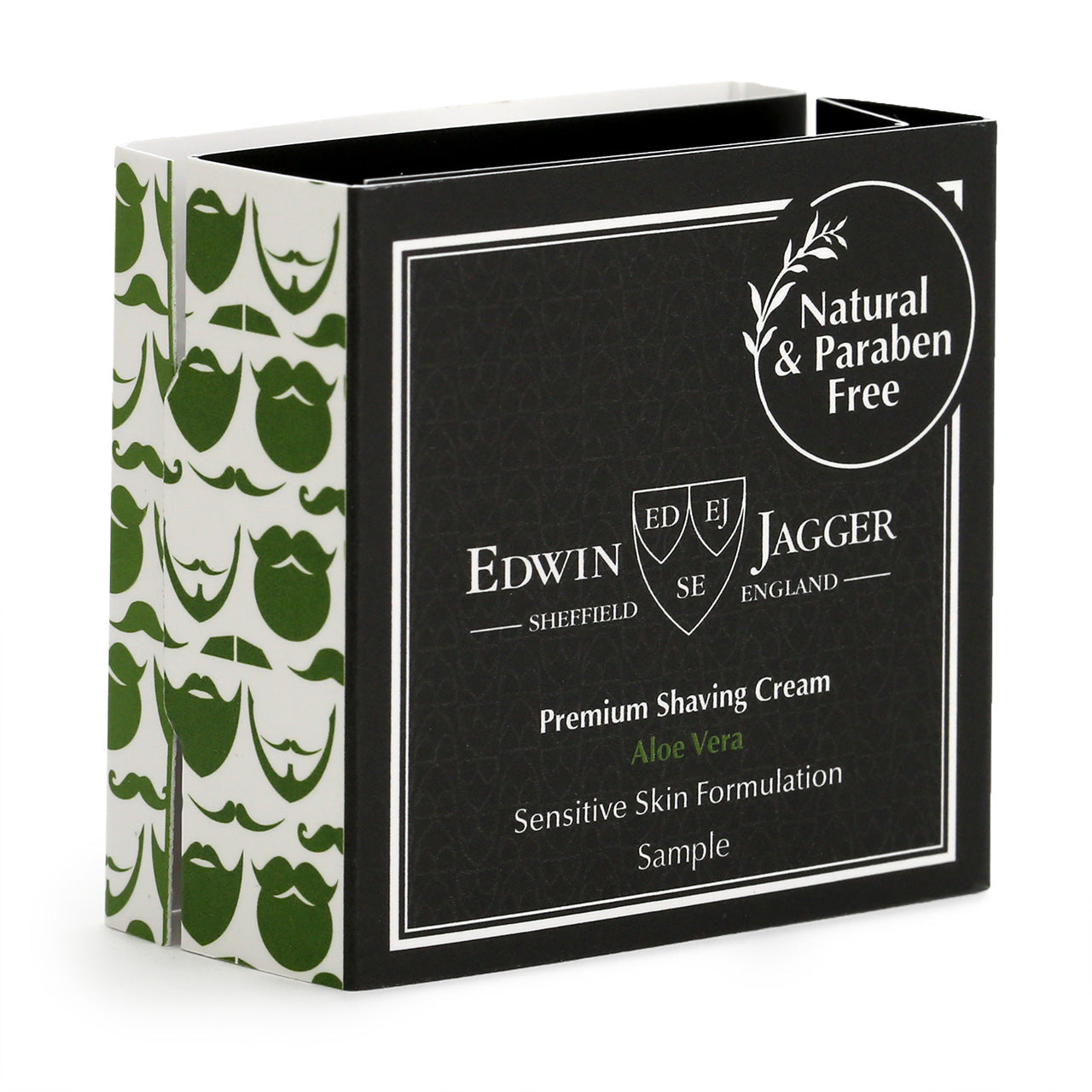 Edwin Jagger sample-sized packets of Shaving Cream and Aftershave Lotion, or Hydrating Pre Shave Lotion