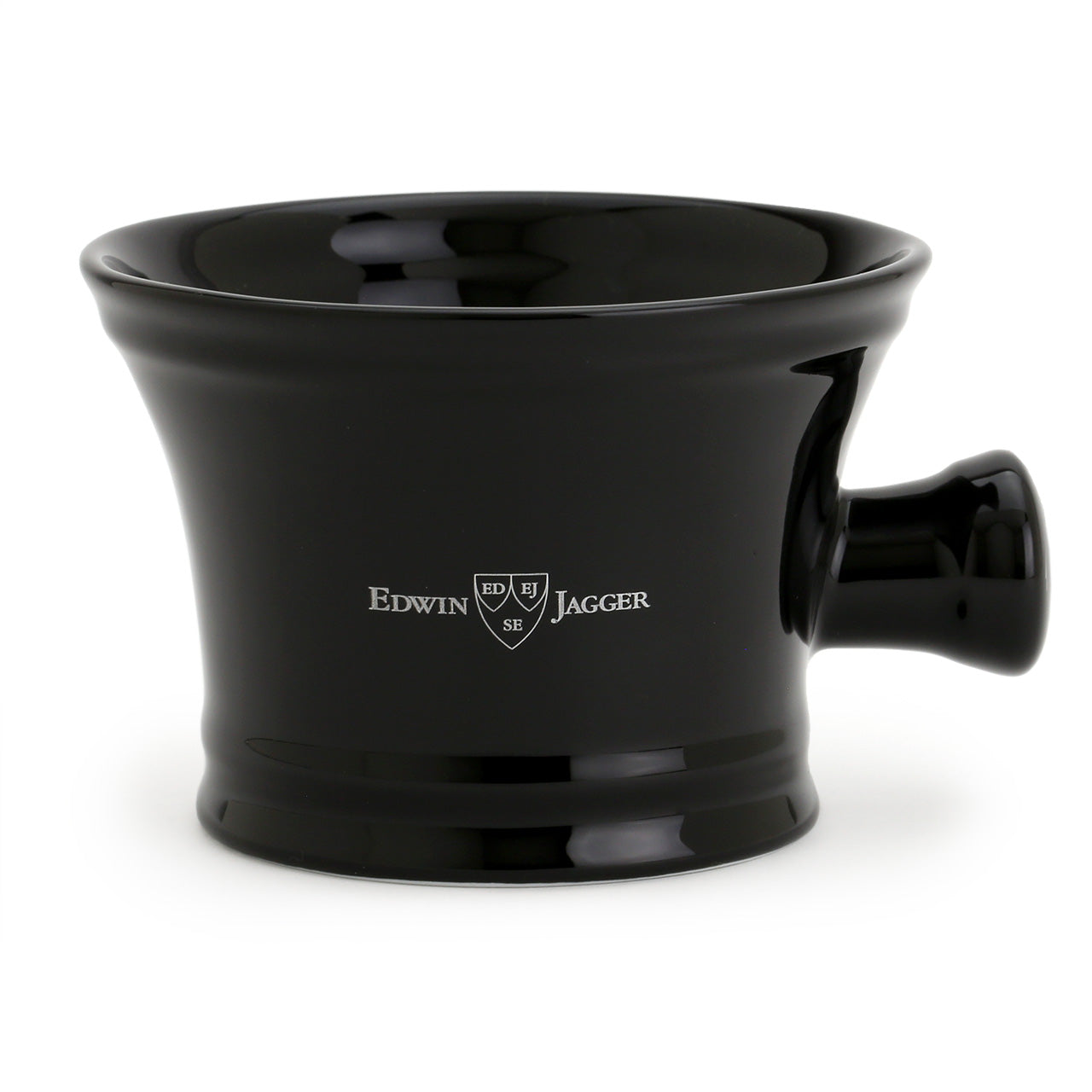 Edwin Jagger Black Apothecary Bowl side view