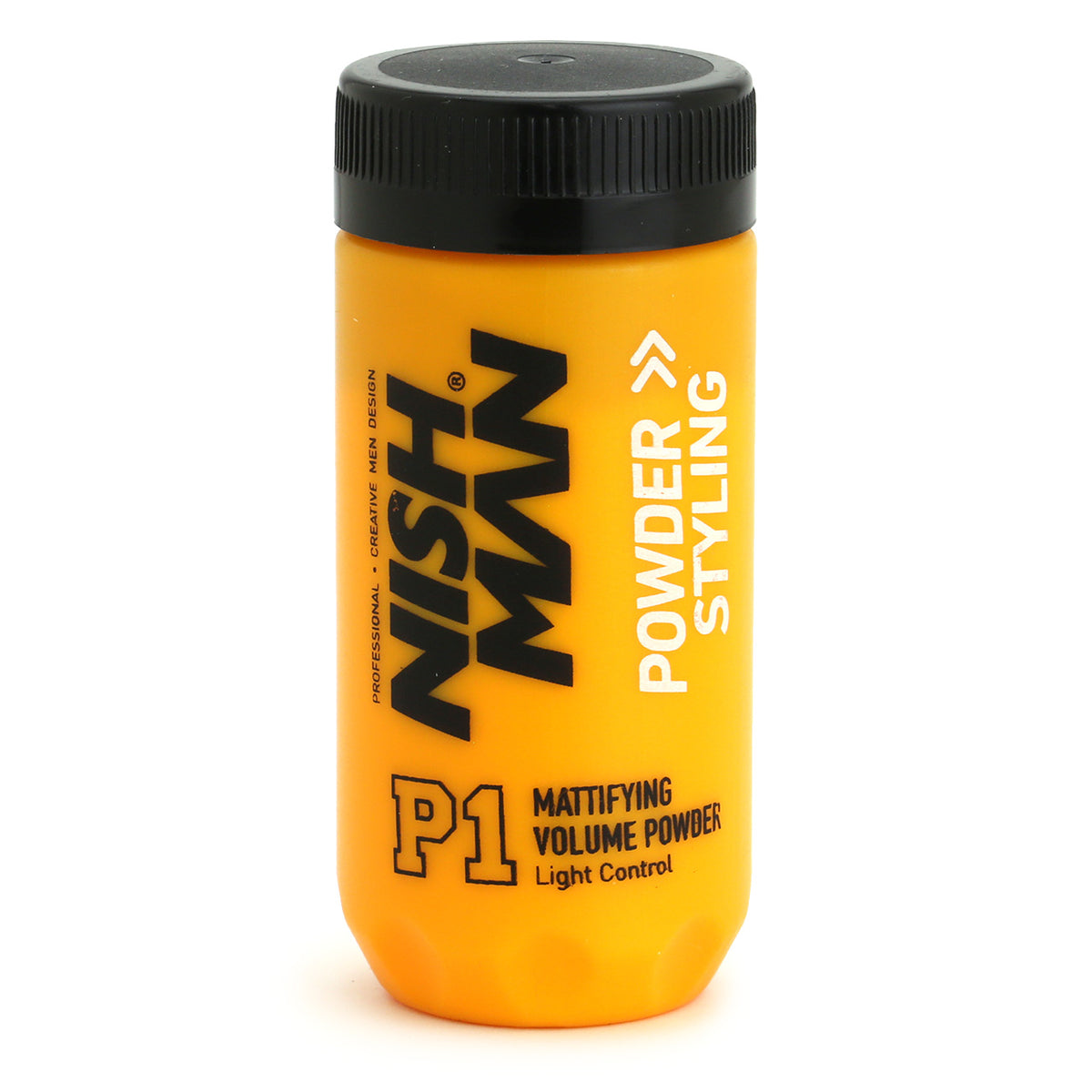 NishMan Mattifying Volume Powder in yellow dispenser pack