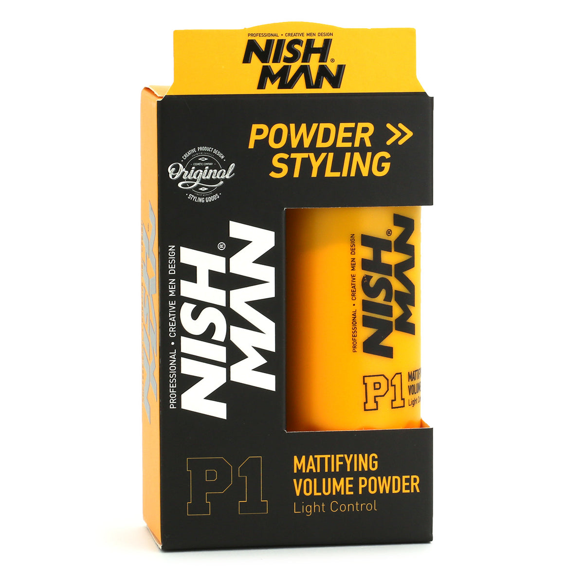NishMan Mattifying Volume Powder in box