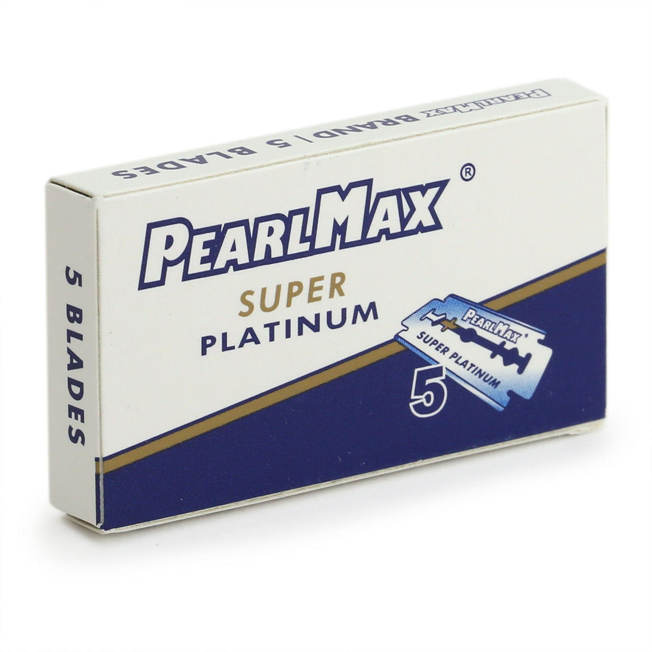 A tuck of five PearlMax double edge Razor Blades