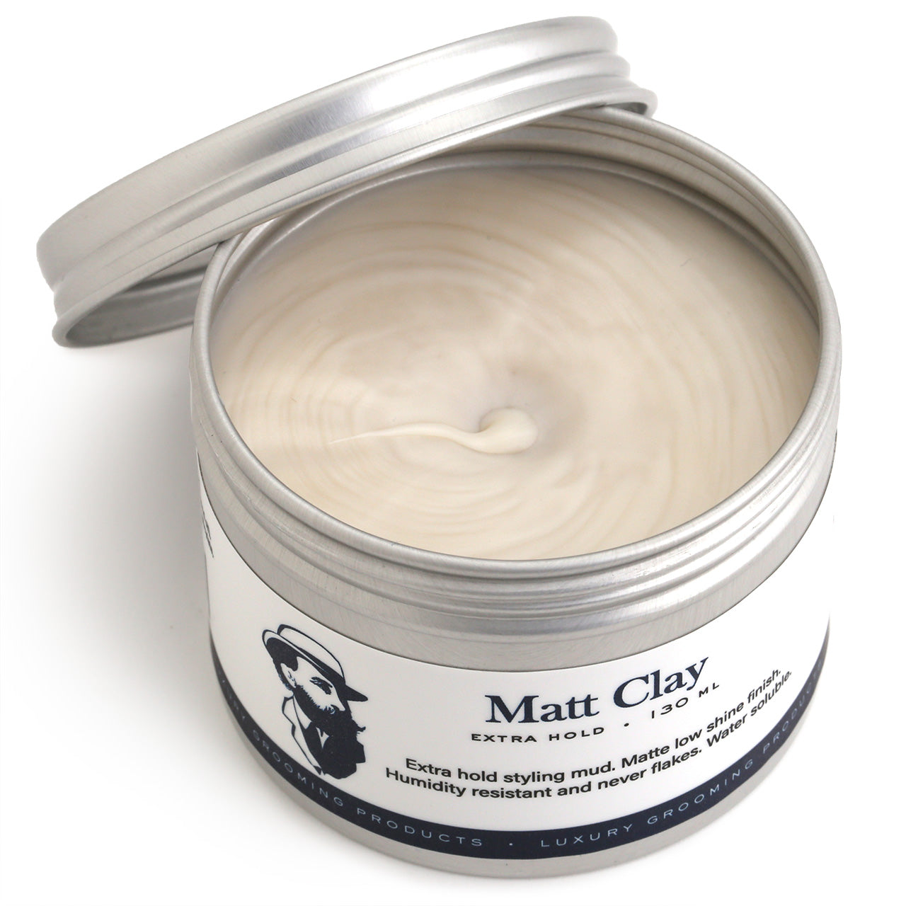 Sheffield Pomade Matt Clay, 130ml Front of tin