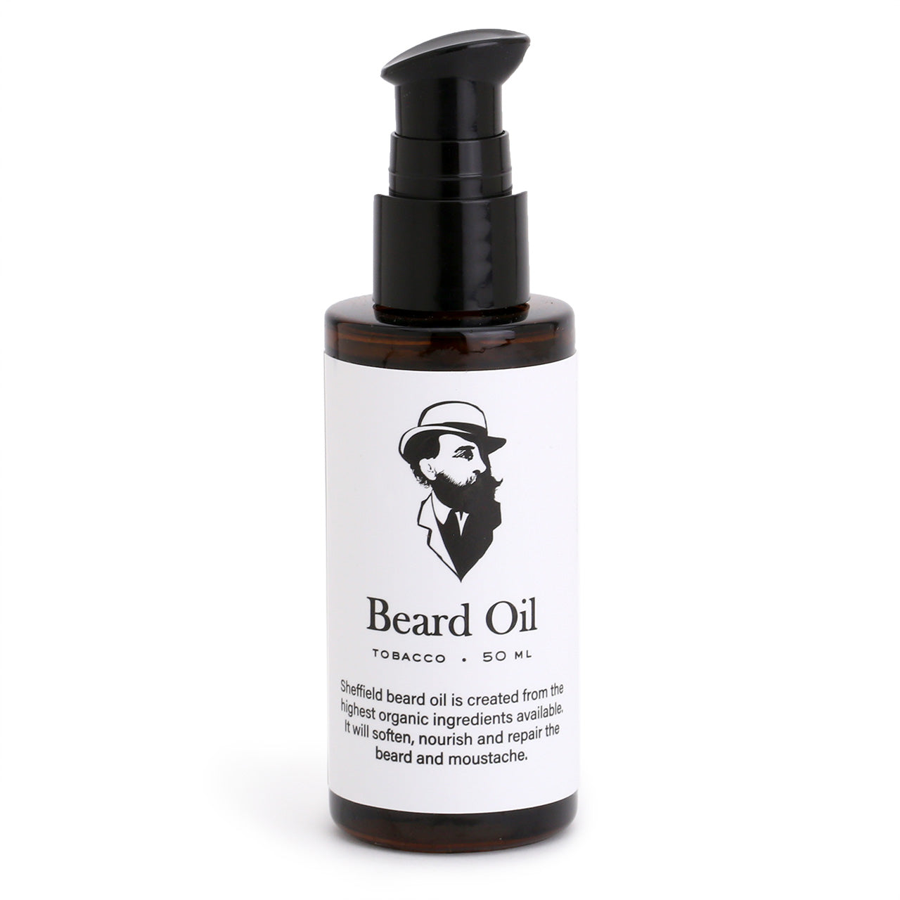 Sheffield Beard Care Gift Pack, with Beard Oil, Beard Balm and Beard Shampoo - Tobacco scent