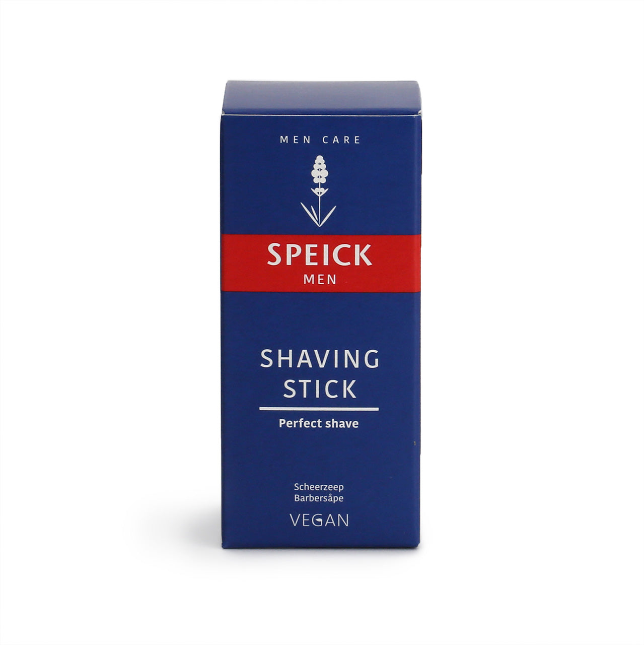 Speick Men Shaving stick blue and red packaging