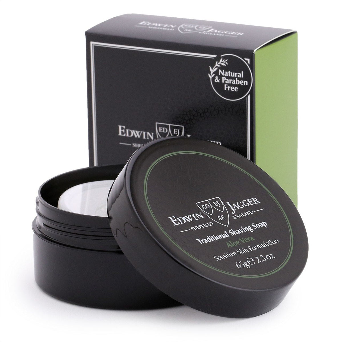 Edwin Jagger Shaving Soap in Travel Container