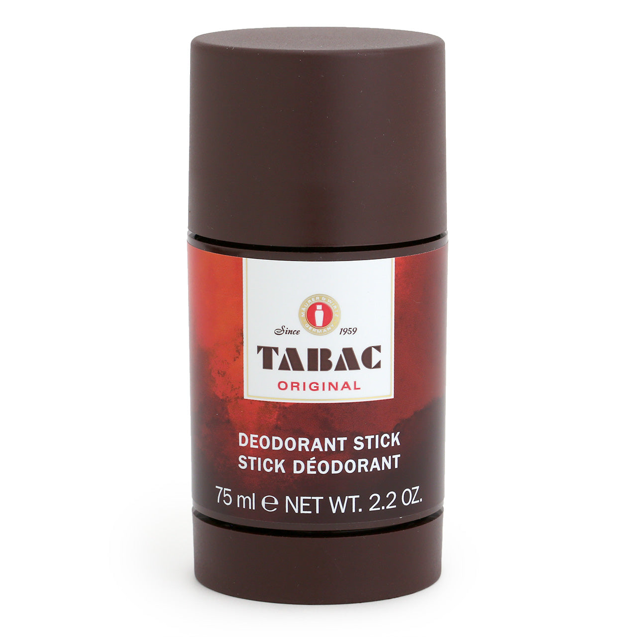Tabac Original Deodorant stick in orange and brown tube 
