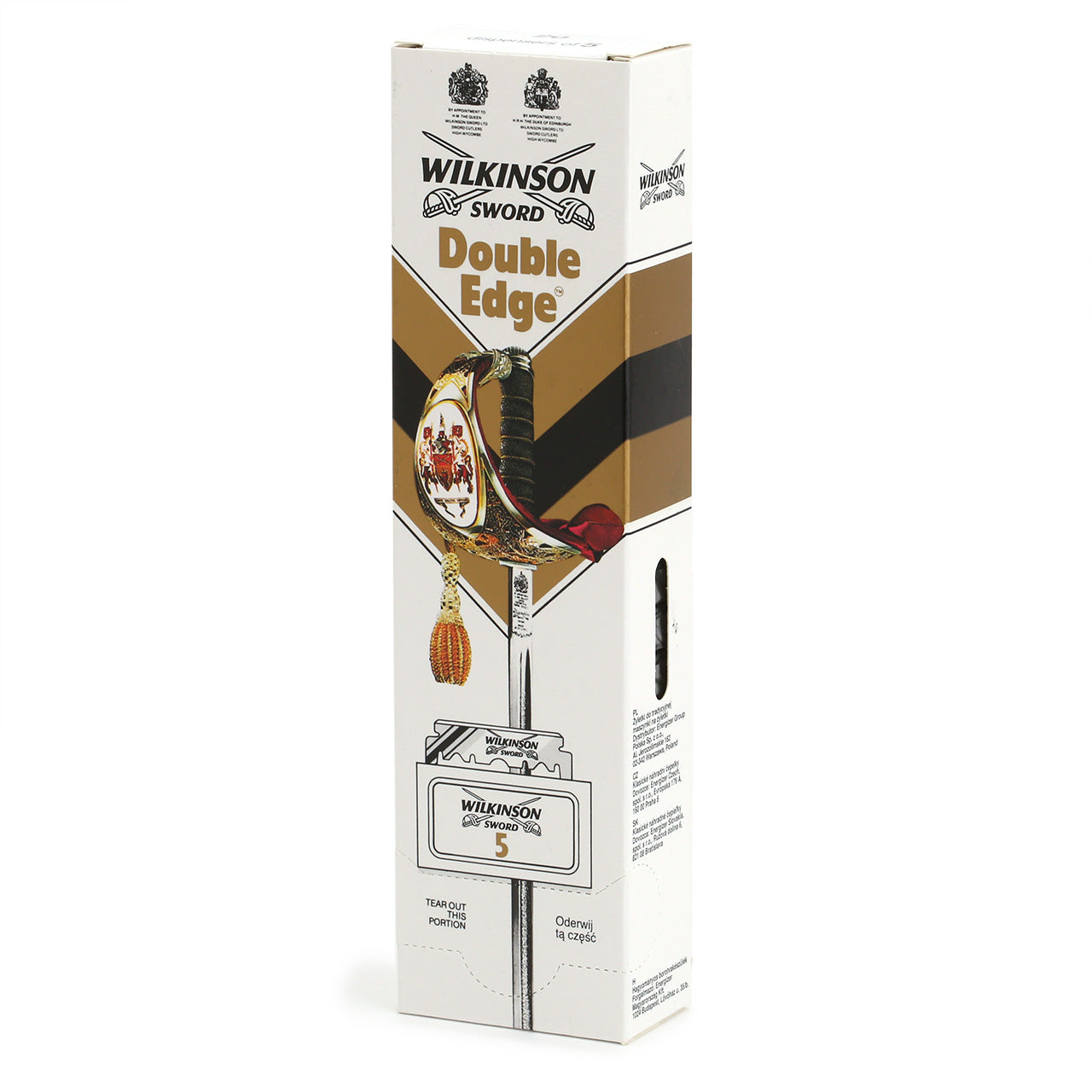 Wilkinson Sword pack of 100 blades - 20 tucks each with 5 blades