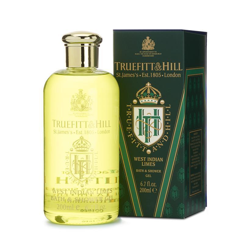 Truefitt &amp; Hill Bath and Shower Gel 200ml - West Indian Limes